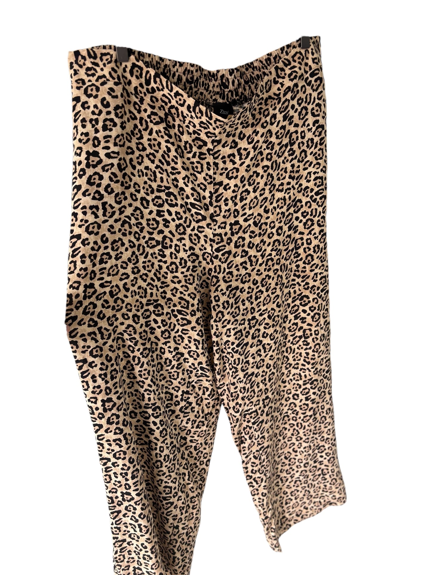 Zizzi Buks - Leo print - Beige med sort