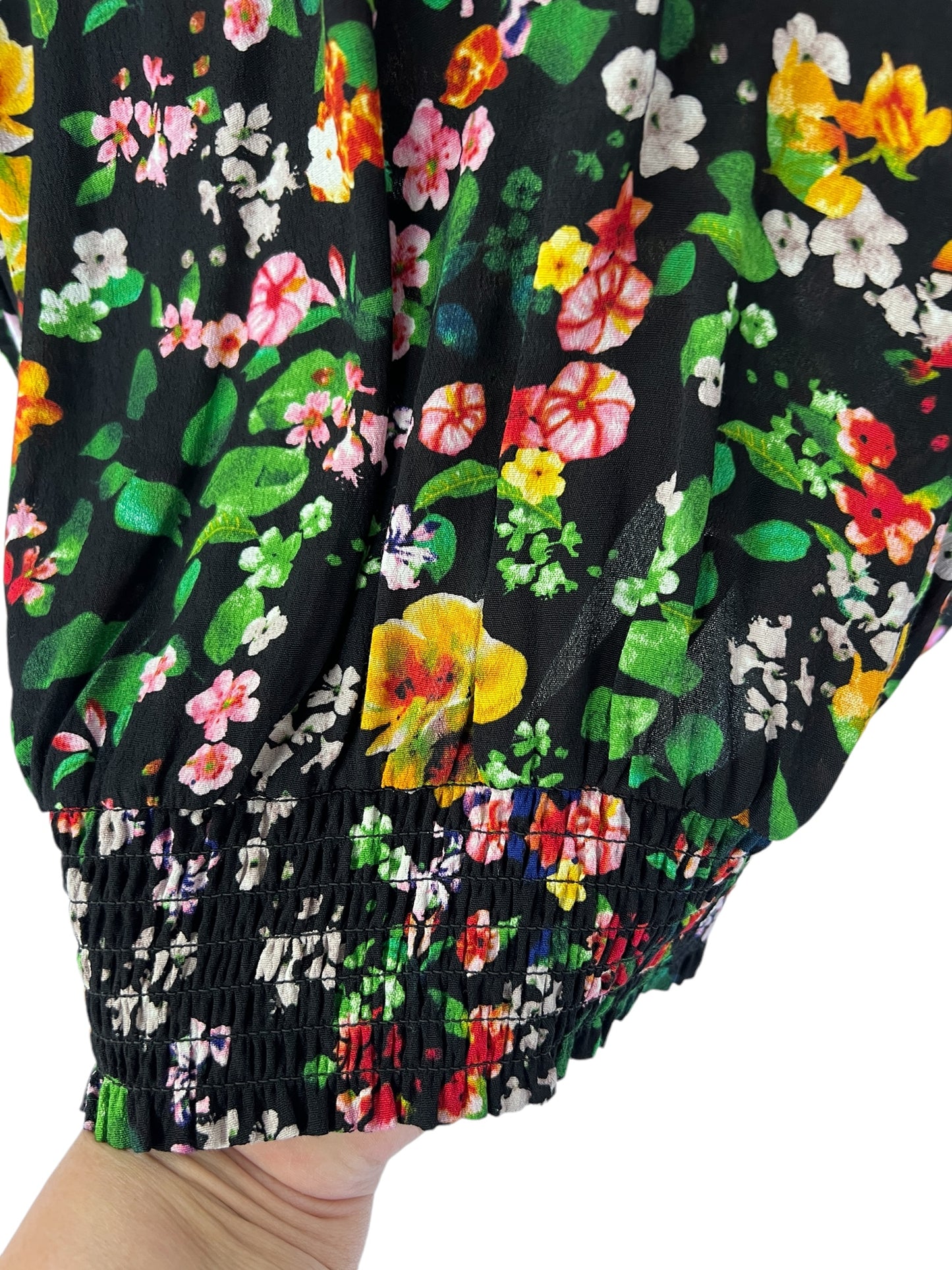 Zizzi bluse - Blomsterprint